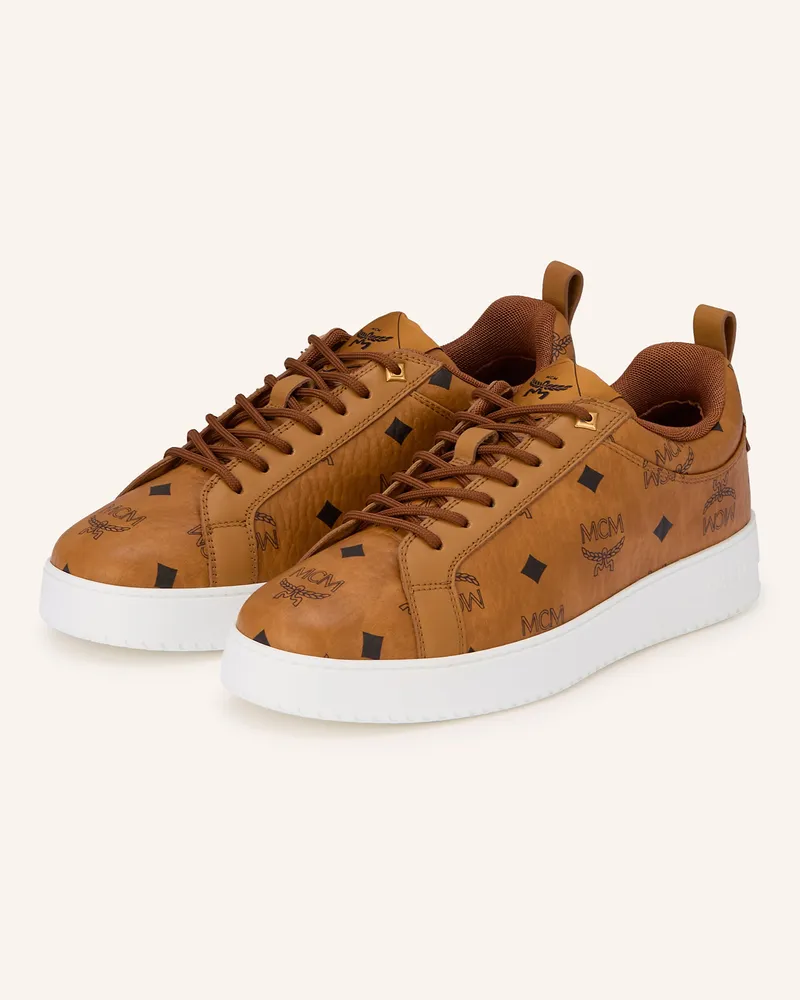 MCM Sneaker NEO Cognac