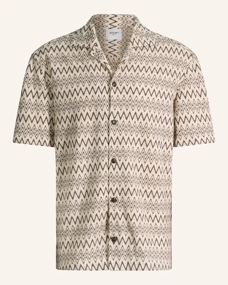JOOP! Kurzarm-Hemd Regular Fit beige Beige