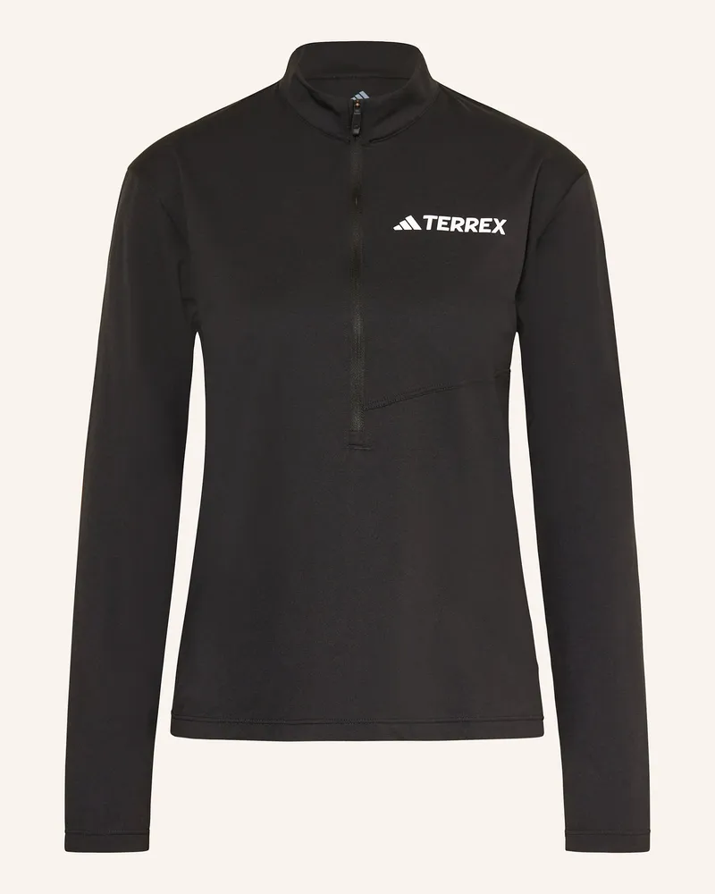 adidas TERREX MULTI CLIMACOOL 1/2 ZIP LONGSLEEVE Schwarz