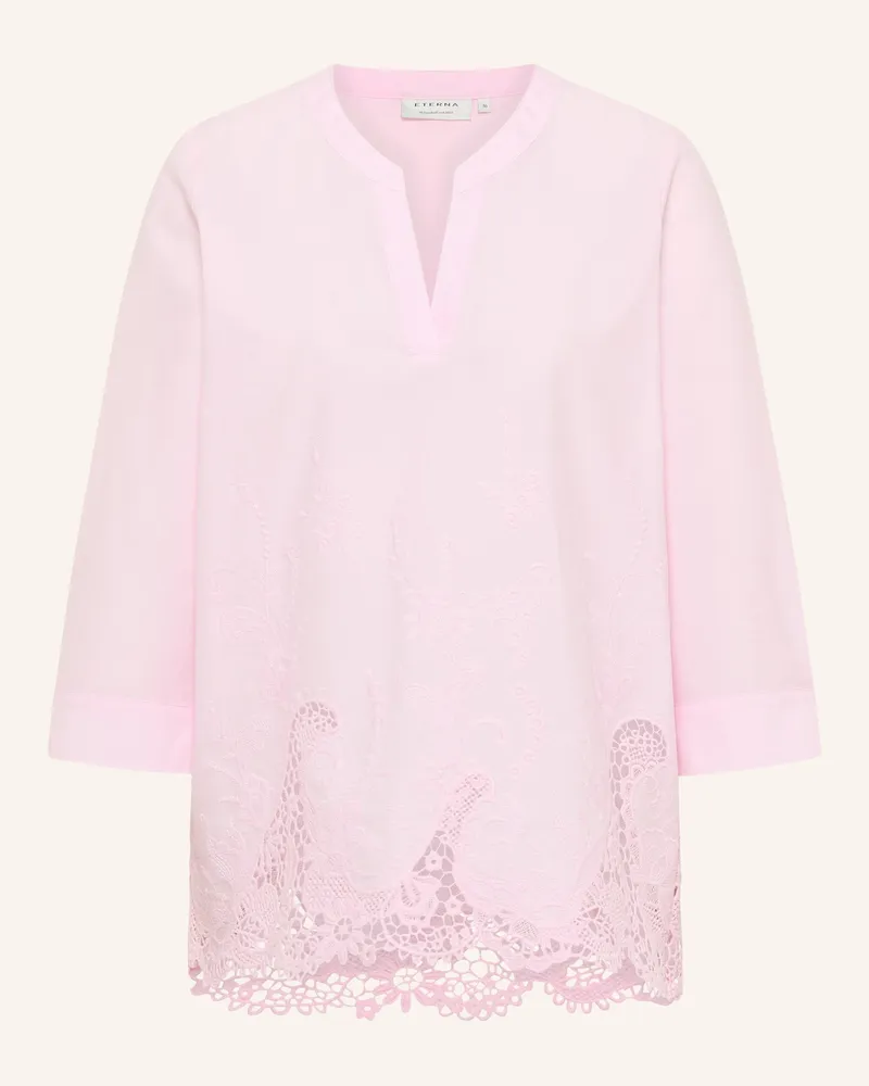 Eterna Bluse LOOSE FIT Rosa