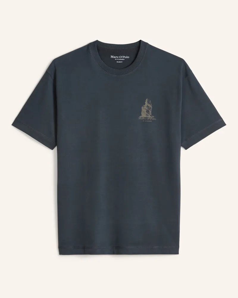 Marc O'Polo T-Shirt blau Blau