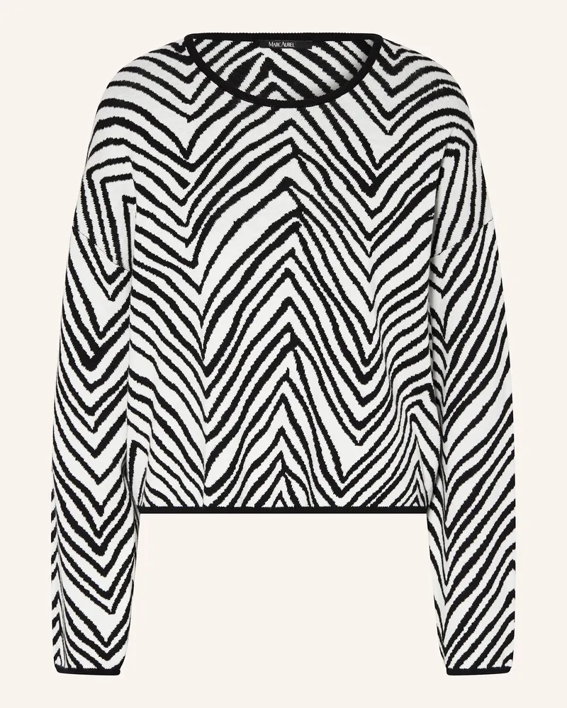 MARC AUREL Pullover Schwarz