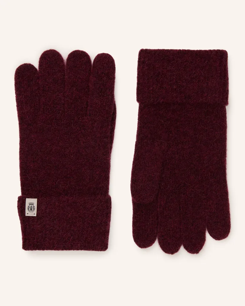 Roeckl Hanschuhe Soft Cloud Mit Yak Und Alpaka rot Dunkelrot
