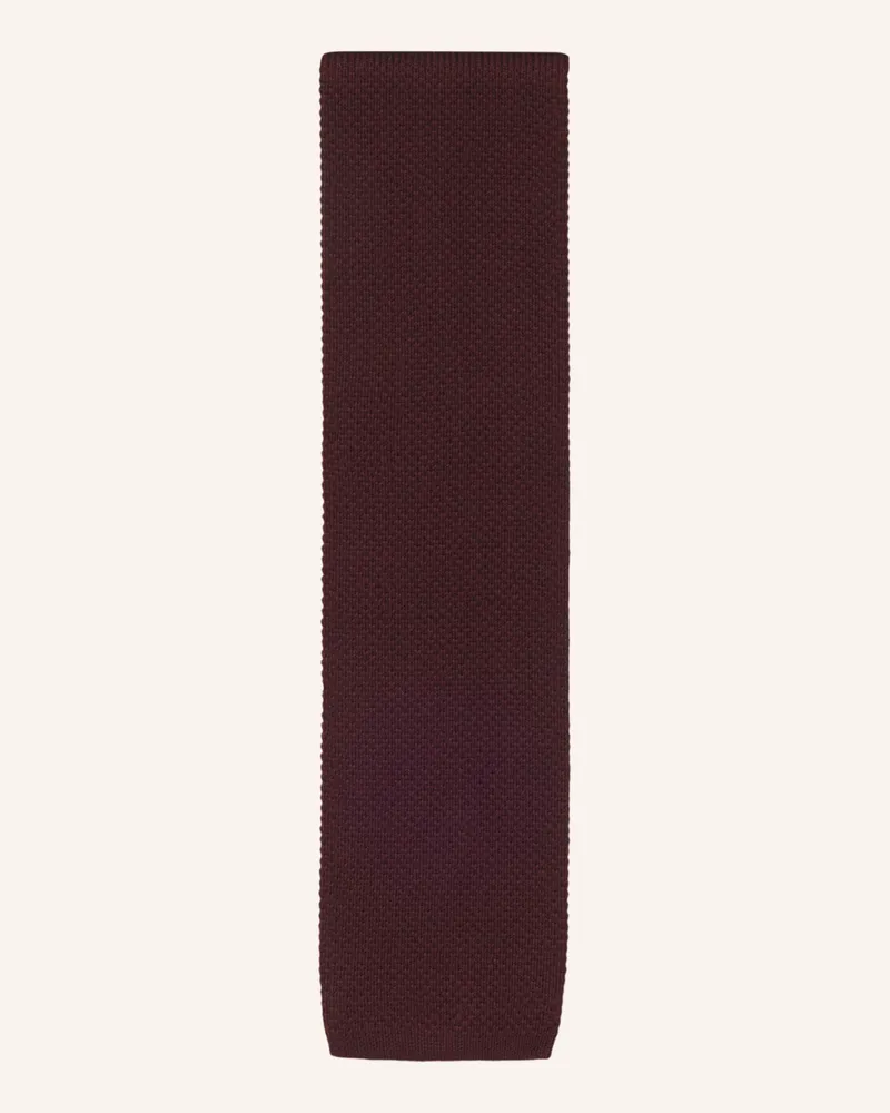 HUGO BOSS Krawatte H-TIE 7 CM K. 252 DB Dunkelrot