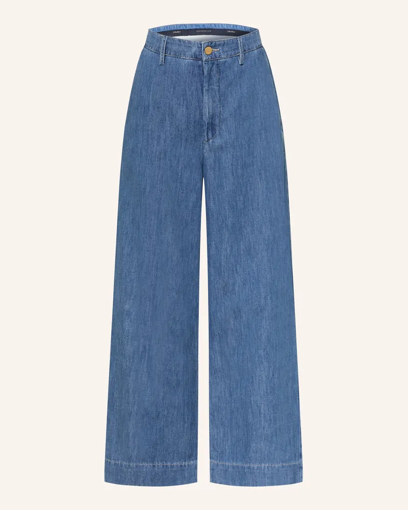 Max Mara Jeans-Culotte Astice blau 001