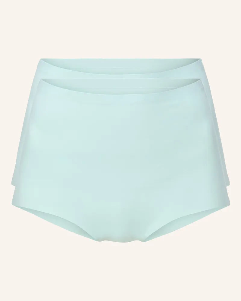 LingaDore Daily 2er-Pack Taillenslips blau Hellblau