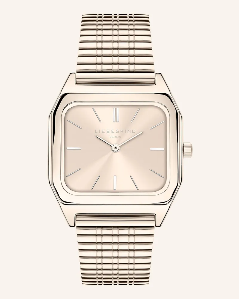 Liebeskind Armbanduhr  aus  Edelstahl Roségold