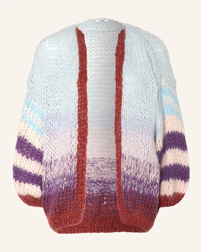 MAIAMI Strickhülle aus Mohair Hellblau