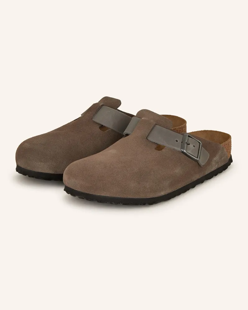 Birkenstock Mules BOSTON Taupe