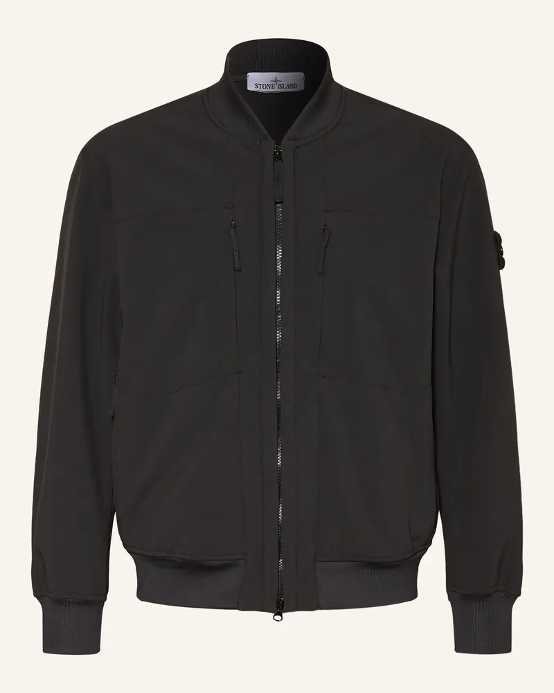 Stone Island Softshell-Blouson schwarz Schwarz