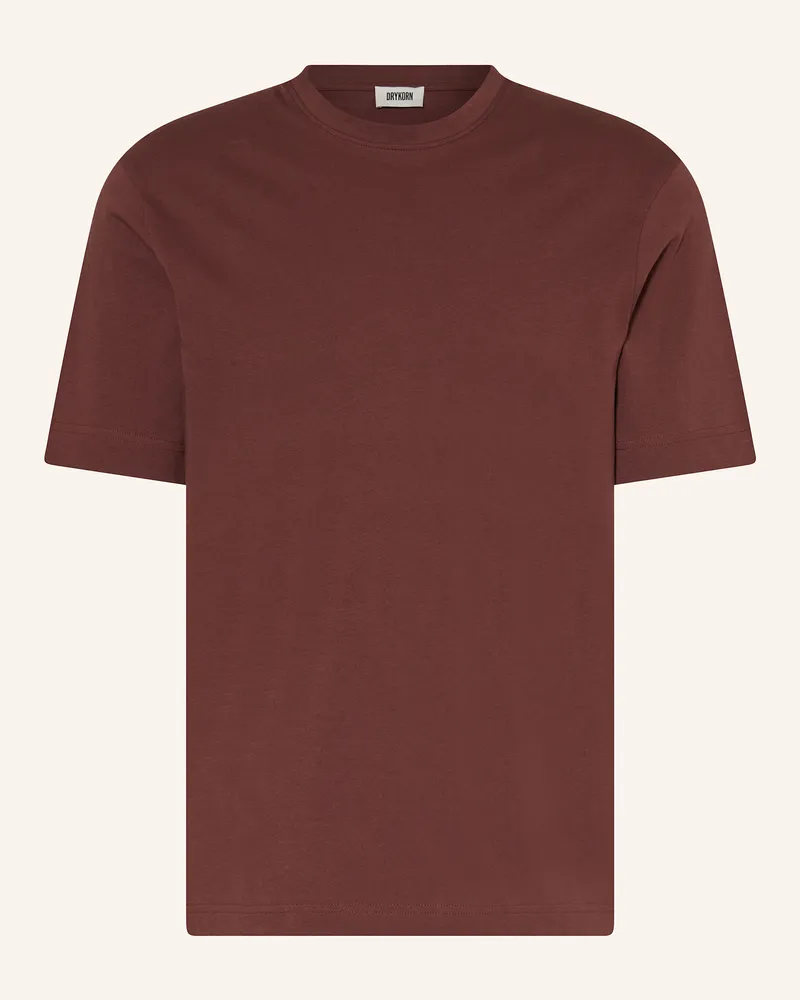 Drykorn T-Shirt RAPHAEL Dunkelrot