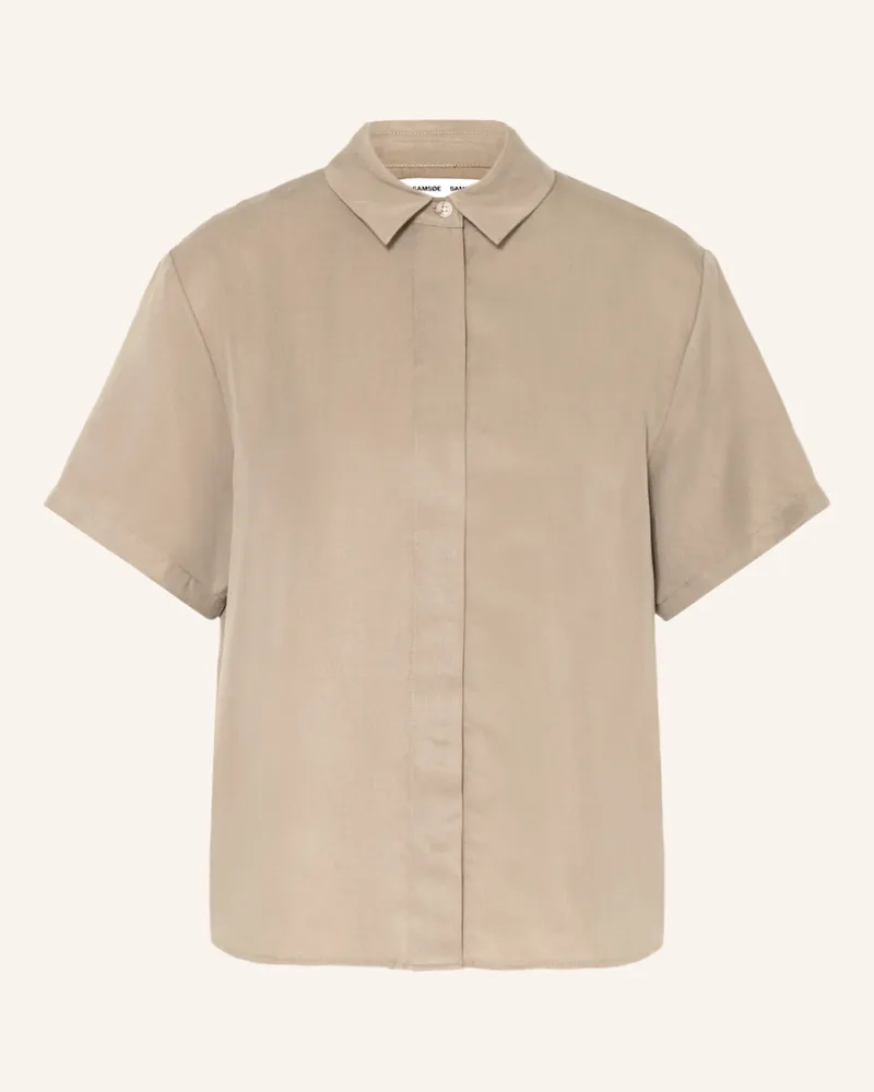 Samsøe & Samsøe Hemdbluse Mina gruen Khaki