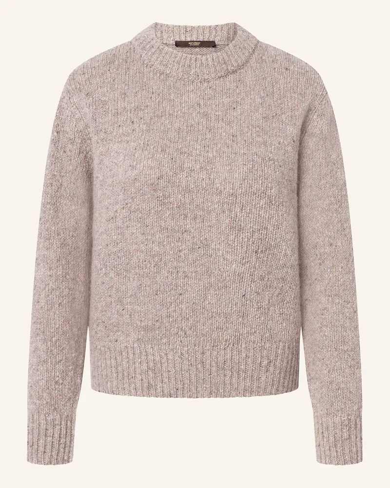 windsor. Cashmere-Pullover Grau