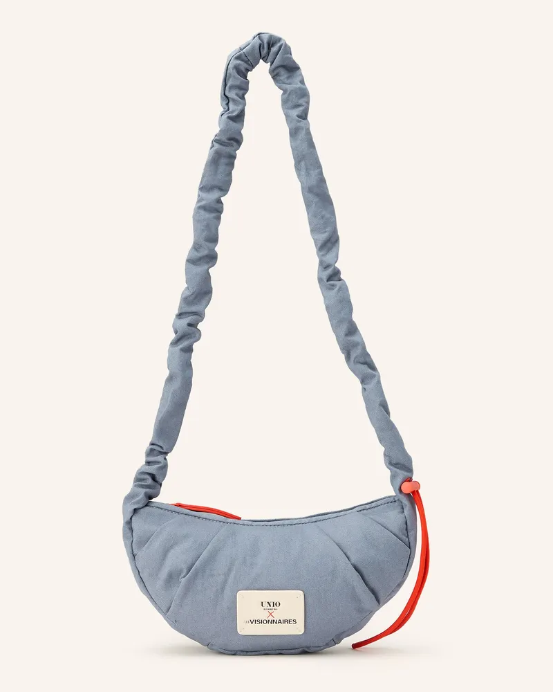 UNIO Umhängetasche Vancouver blau Blaugrau