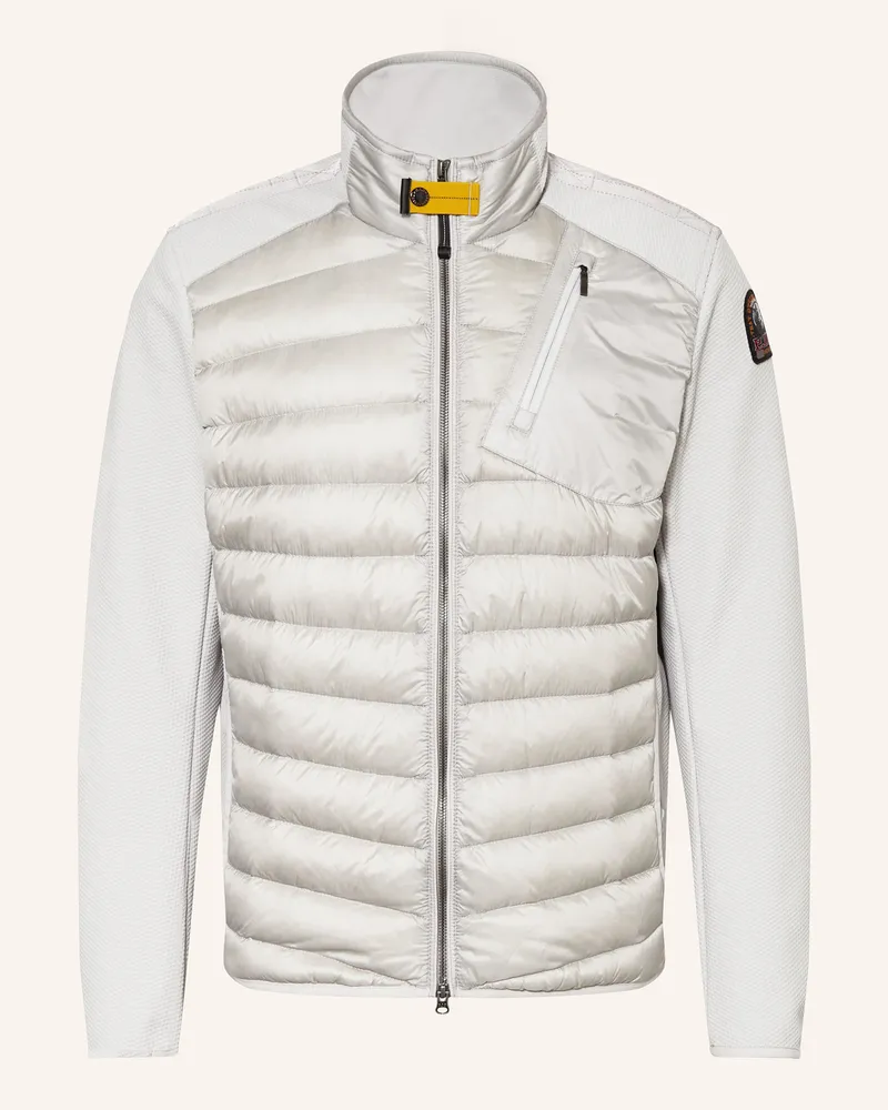 Parajumpers Daunenjacke JAYDEN im Materialmix Blaugrau