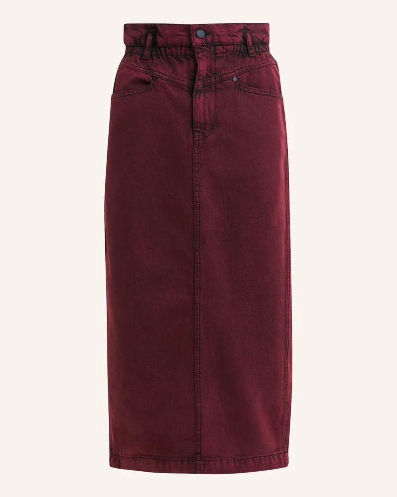 Essentiel Bleistiftrock INCLUSIVE Dunkelrot