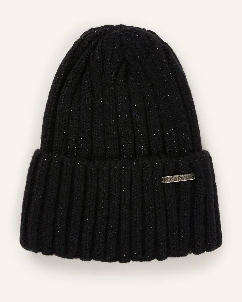 Capo Mütze Schwarz