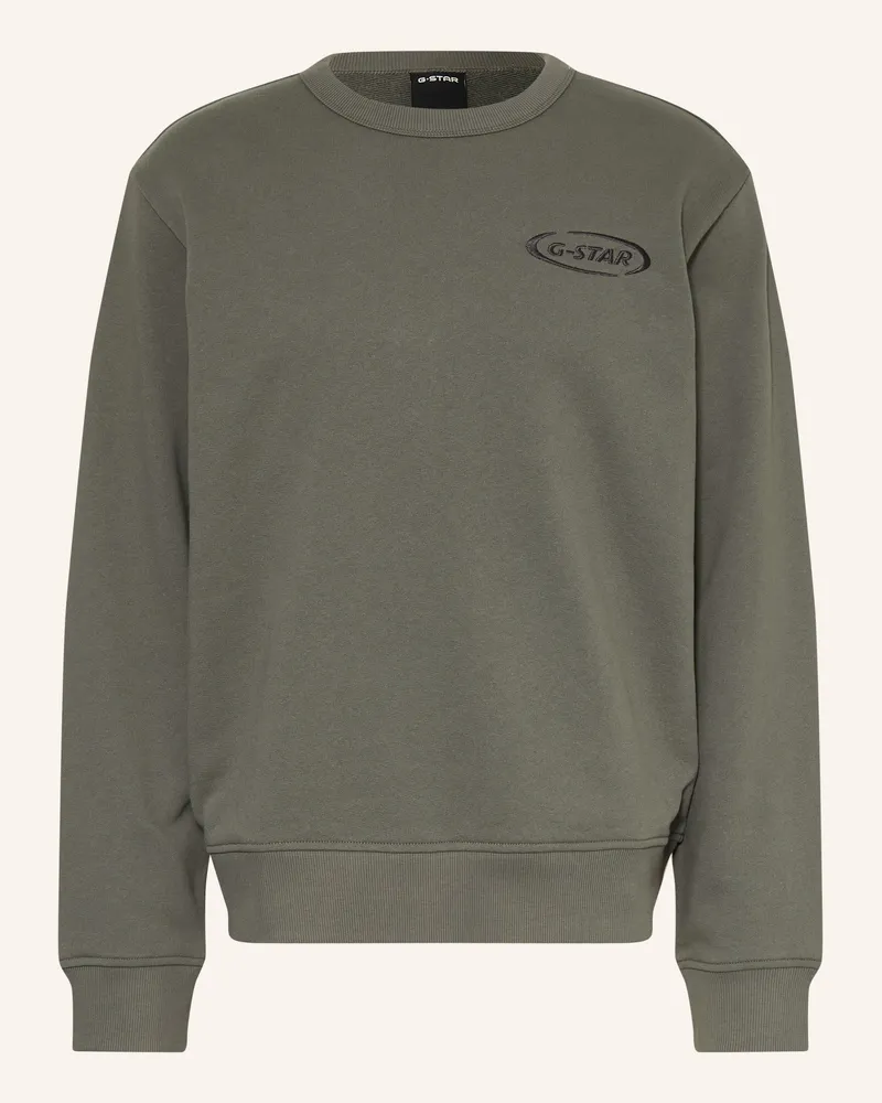 G-STAR RAW Sweatshirt gruen Oliv