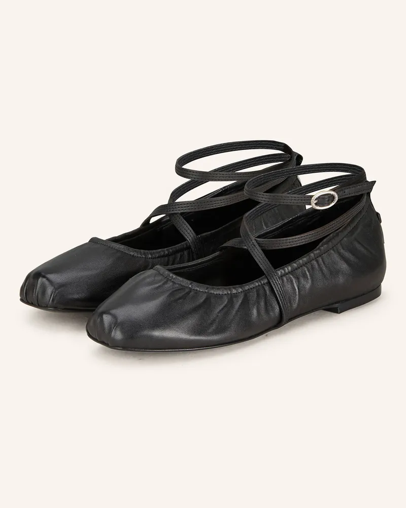 ba&sh Ballerinas Calda schwarz Schwarz