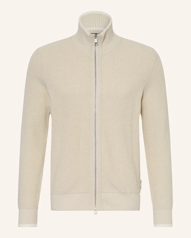 Marc O'Polo Strickjacke grau Ecru