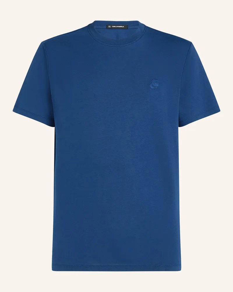 Karl Lagerfeld T-shirt Dunkelblau