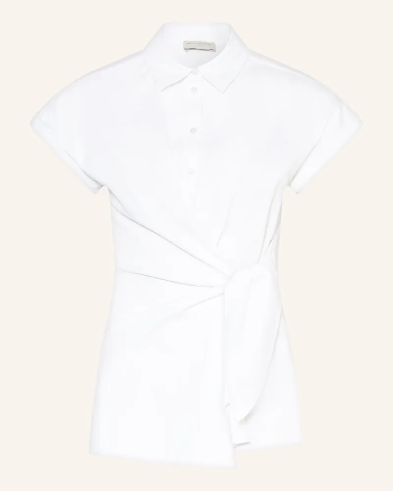 Milano Italy Hemdbluse weiss Weiss