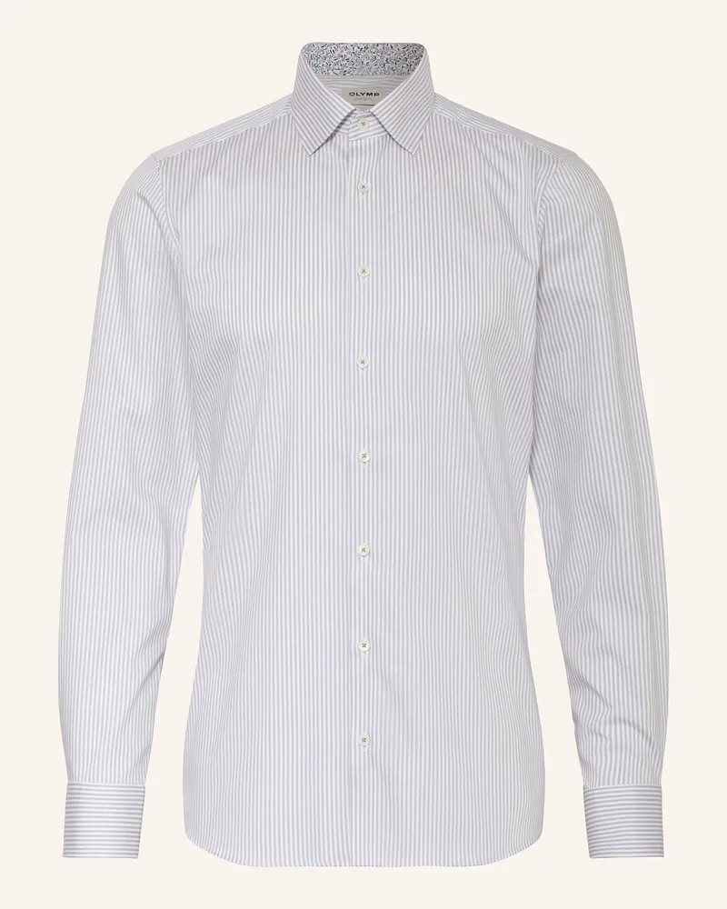 Olymp Hemd Level Five body fit Hellgrau