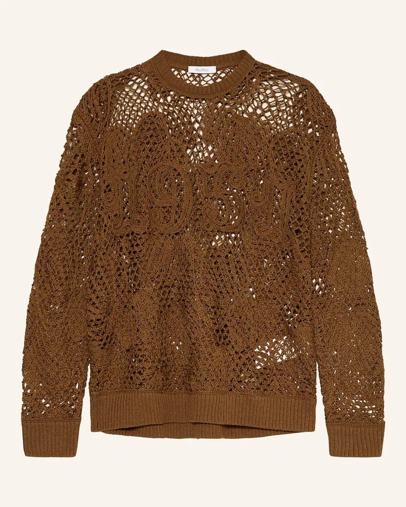 Max Mara Pullover FAREA Braun