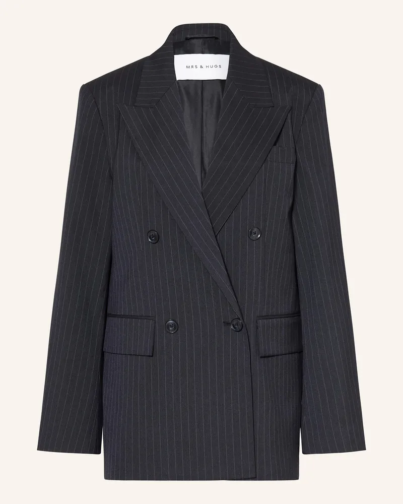 Mrs & HUGS Blazer Dunkelblau