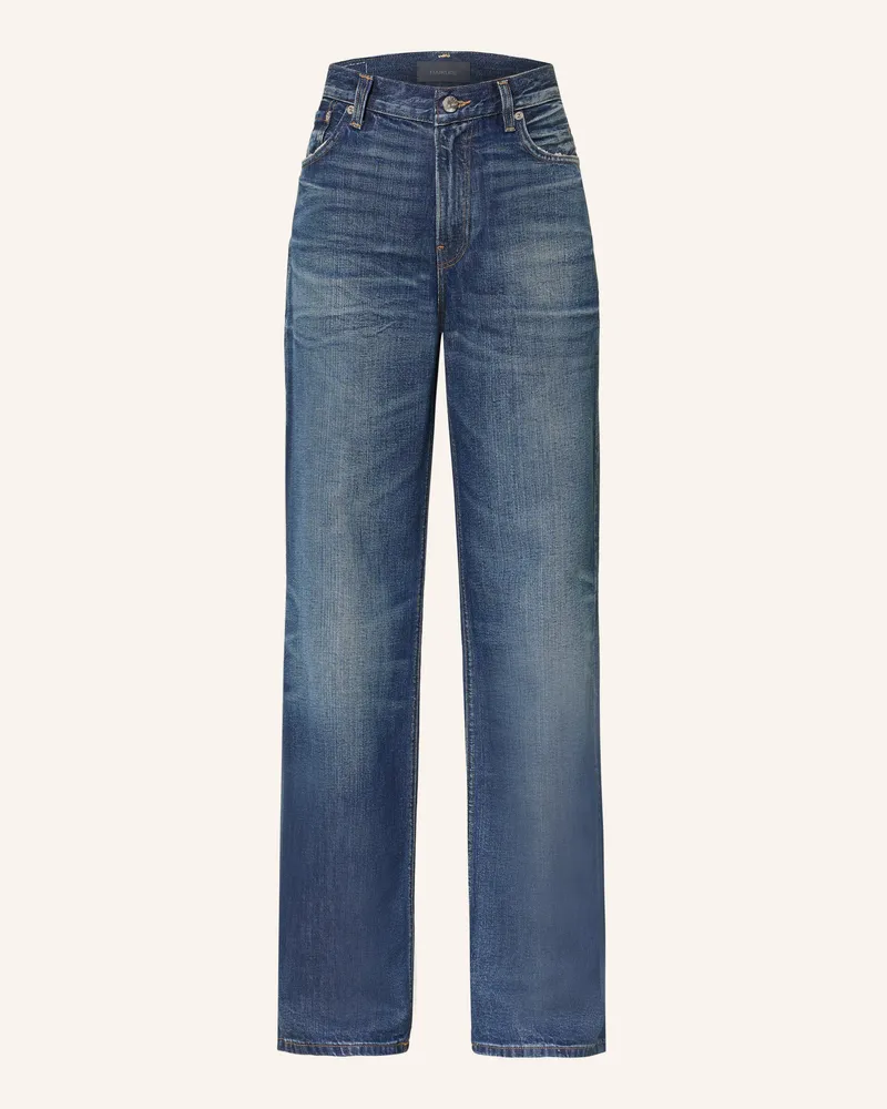 Haikure Flared Jeans Korea blau L0944