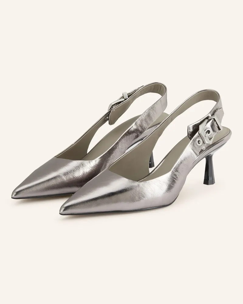 AllSaints Slingpumps IDIYA Silber