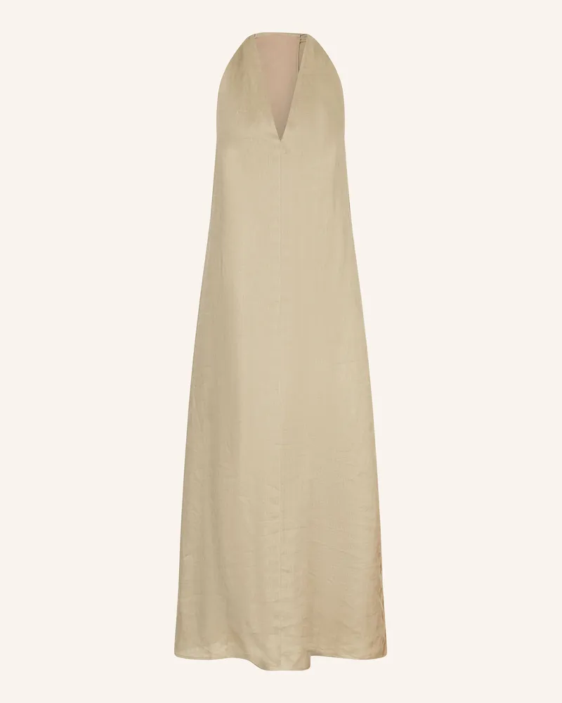 Mrs & HUGS Leinenkleid Khaki