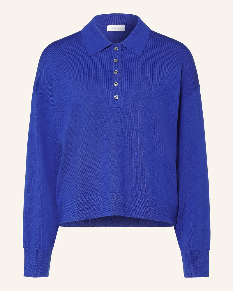 Darling Harbour Pullover Aus Merinowolle blau Cobalt