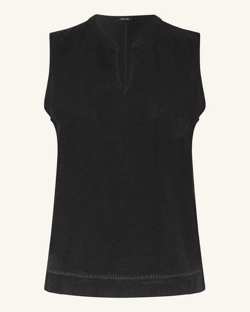 OPUS Blusentop FARBICIA Schwarz