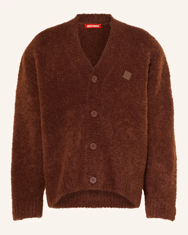 WRSTBHVR Strickjacke Raso v2 braun Braun