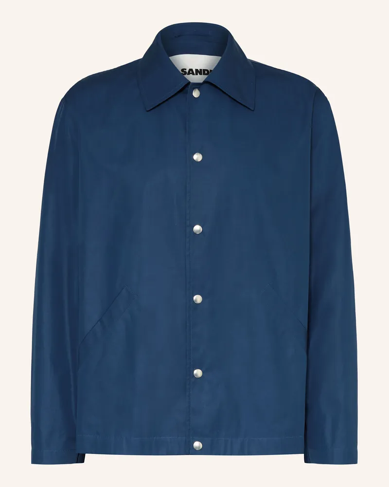 Jil Sander Overjacket blau Blau