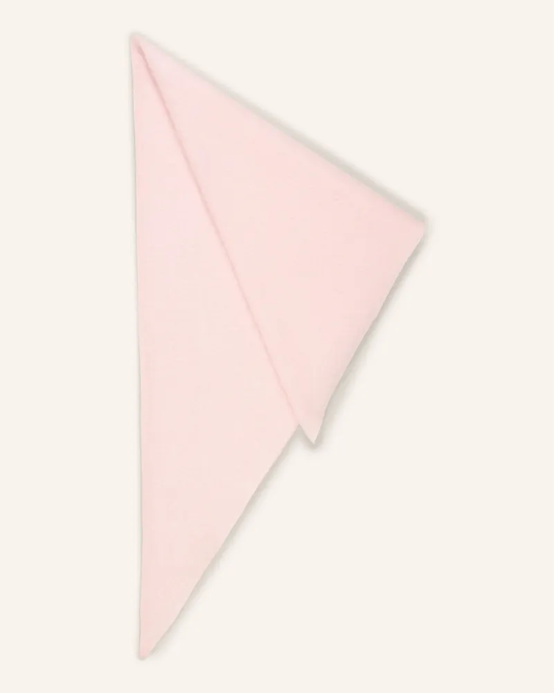 Darling Harbour Dreieckstuch Aus Cashmere rosa Rose