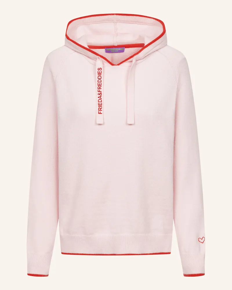 Frieda & Freddies Hoody rosa Hellrosa