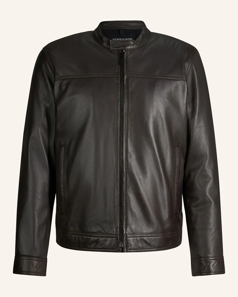 Strellson Lederjacke braun Braun
