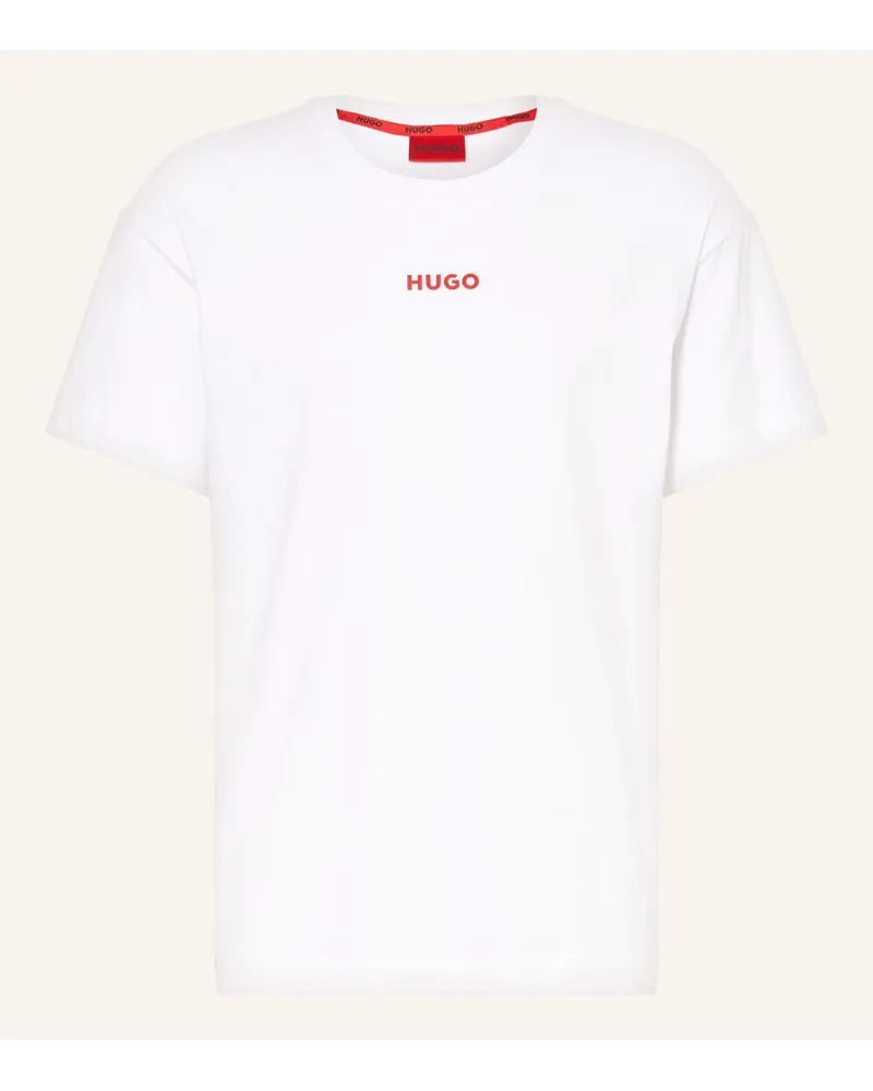 HUGO BOSS Schlafshirt LINKED Weiss