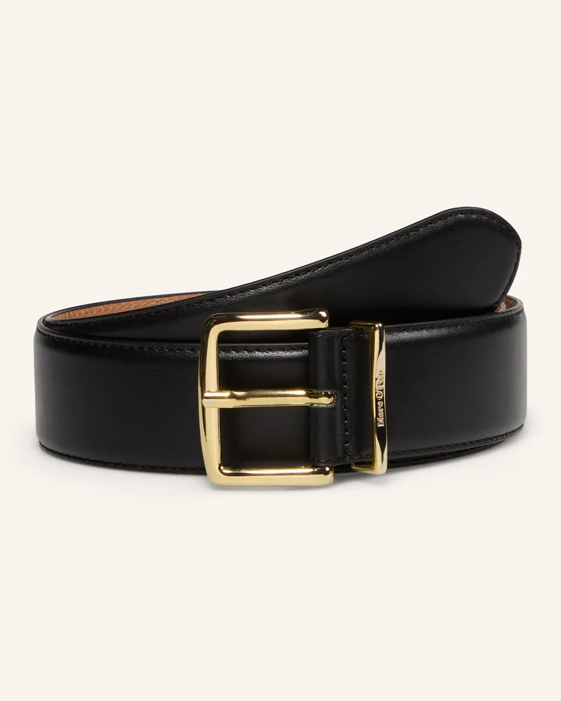Marc O'Polo Gürtel schwarz Schwarz
