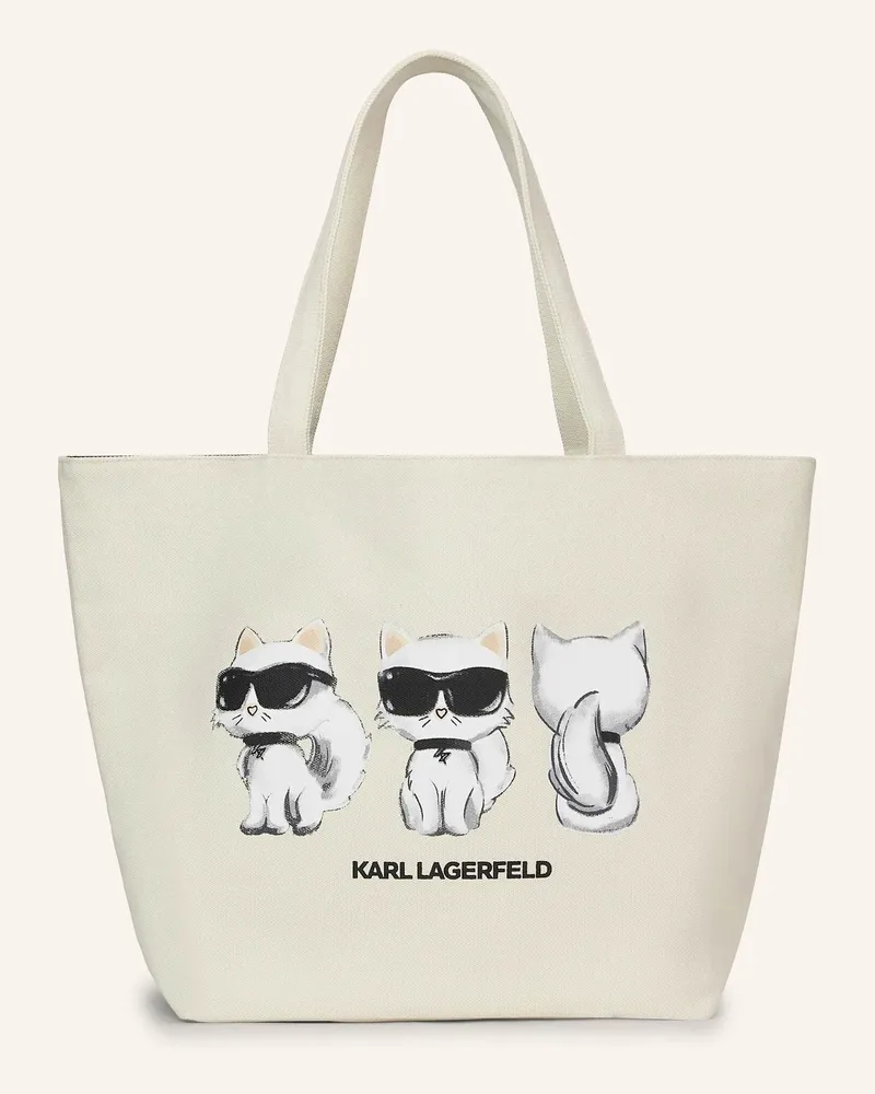 Karl Lagerfeld Shopper schwarz Schwarz