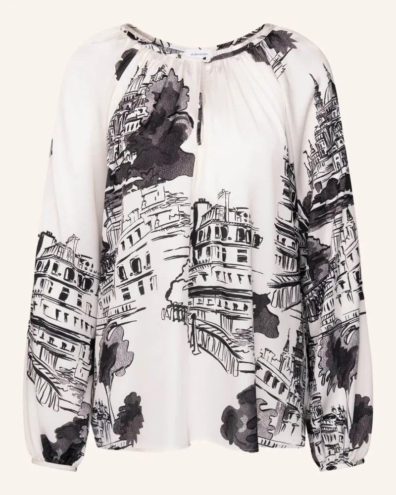 Seidensticker Schlupfbluse Weiss