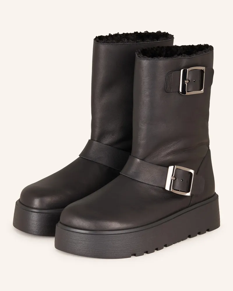 Casadei Biker Boots ALE Schwarz