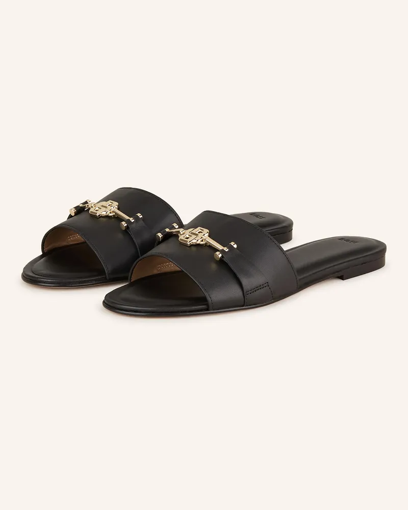 HUGO BOSS Pantoletten EMBERLYN Schwarz