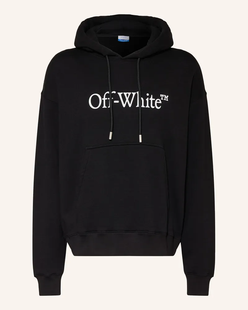 OFF-WHITE Hoodie BIG BOOKISH SKATE Schwarz