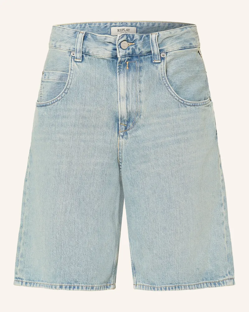 Replay Jeans-Bermudas blau 010