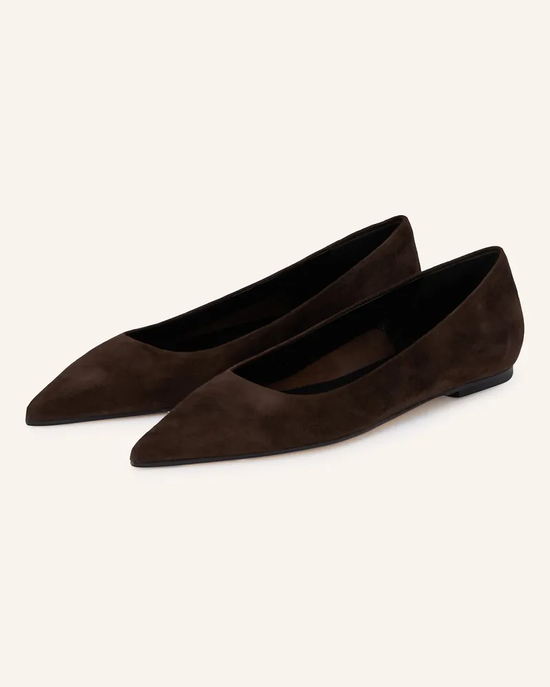aeyde Ballerinas Cassy Kid braun Dunkelbraun