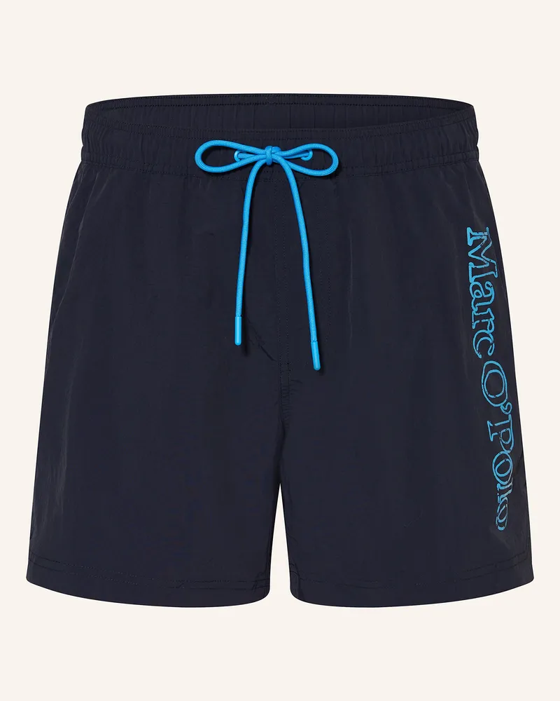 Marc O'Polo Badeshorts Dunkelblau