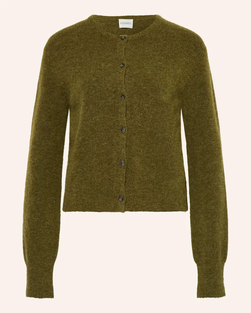 Closed Strickjacke gruen Oliv